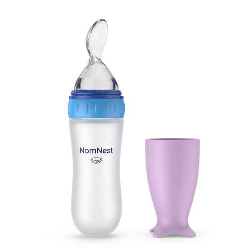 NomNest™ Silicone Squeeze Baby Feeder